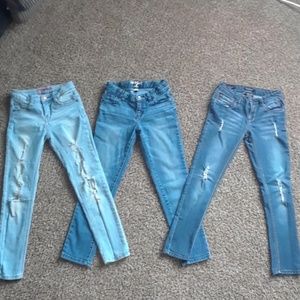 Young Girl's Jeans Bundle Size 8 3pair Vigoss +